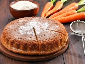 Miniatura: Dietetyczne ciasto marchewkowe bez cukru...