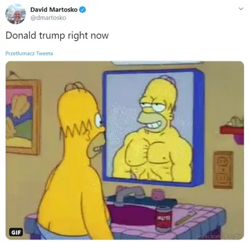 „Tak teraz wygląda Donald Trump” 