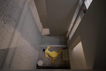 Teatralny dom pary aktorów, projekt Jean Verville v2com, 1010-13