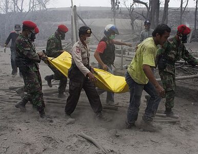 Miniatura: Tragiczne skutki wybuchu wulkanu w Indonezji