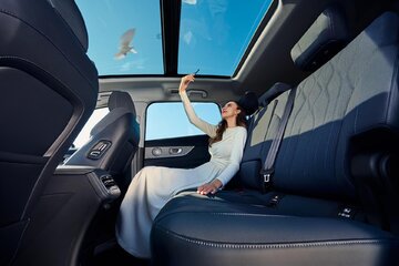 Wnętrze modelu TIGGO 8&nbsp;od&nbsp;koncernu Chery