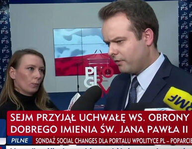 Bochenek ostro do dziennikarki TVN. Zareagował na reportaż o Janie Pawle II