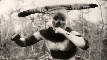 Kadr z&nbsp;filmu &bdquo;Perłowy guzik"