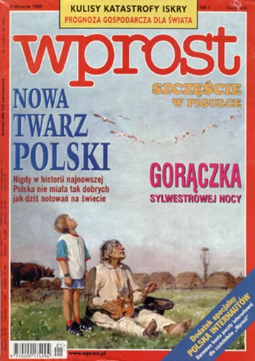 Okładka tygodnika Wprost nr 1/1999 (840)