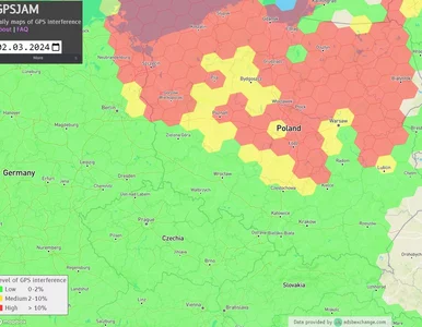 Miniatura: Zakłócenia sygnału GPS. Niemieckie MON...