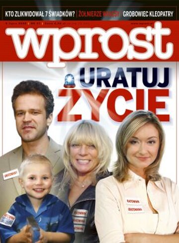 Okładka tygodnika Wprost nr 27/2008 (1332)