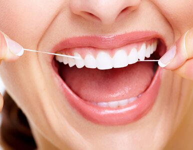 Miniatura: Nitkowanie zębów może mieć dobry wpływ...