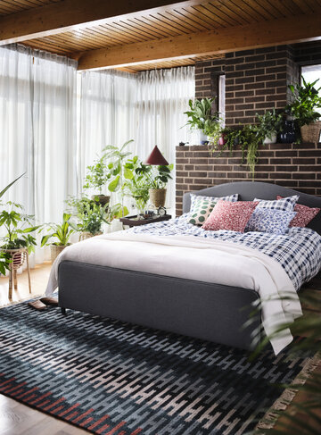 Sypialnia w&nbsp;aranżacji IKEA