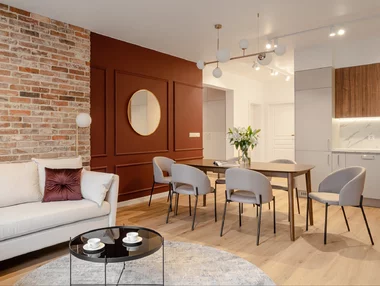 Mieszkanie w stylu glamour, projekt KODO