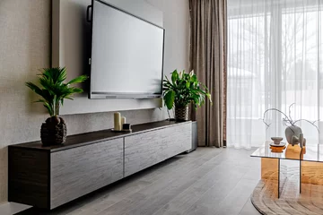 Miękka nowoczesność. Projekt: Deer Design 