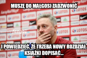 Sousa za Brzęczka. Internauci publikują memy 
