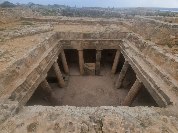 Grobowce Królewskie w Pafos na Cyprze