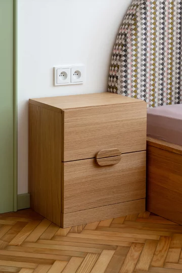 Mieszkanie w kamienicy na przedmieściach Pragi, projekt No Architects Linka, No Architects