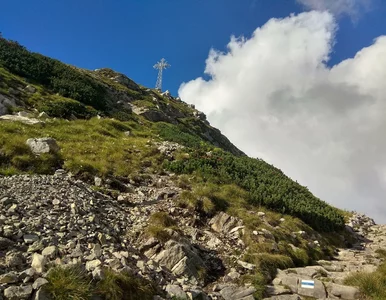 Miniatura: Tak we wrześniu wygląda szlak na Giewont....