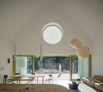 Mały dom w starym sadzie, projekt Jan Žaloudek 