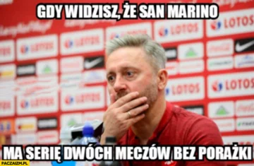Sousa za Brzęczka. Internauci publikują memy 