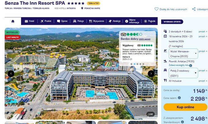 Turcja all inclusive