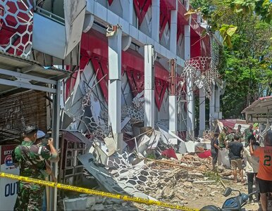 Miniatura: Panika na ulicach i zawalone budynki....