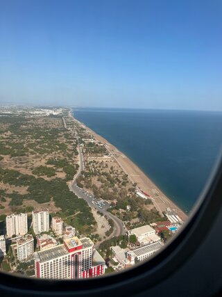 Turcja z&nbsp;okna samolotu