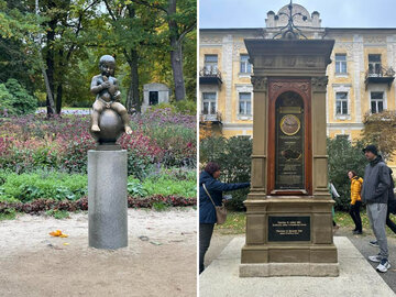 Franciszek i&nbsp;słup meteorologiczny