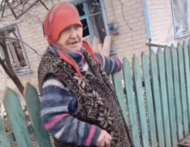 Miniatura: Niewidoma staruszka prosiła żołnierza, by...