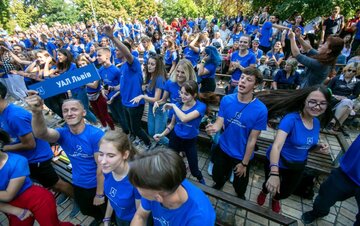 Zajęcia Diany w&nbsp;Ukraińskiej Akademii Lider&oacute;w