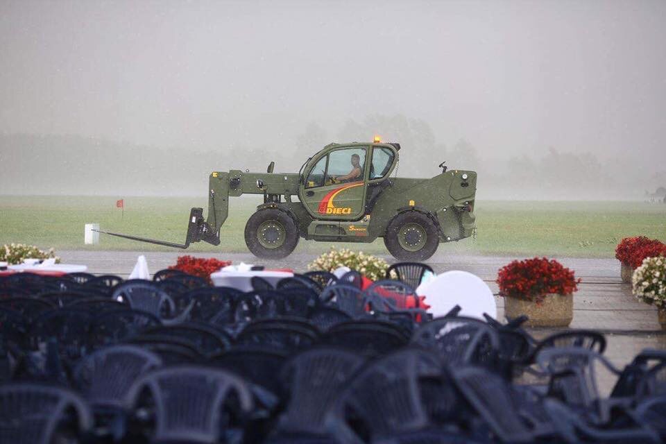 Potężna burza na Air Show 2017 w Radomiu 