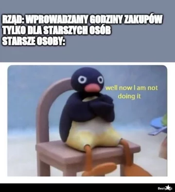 Godziny dla seniorów (Memy) 