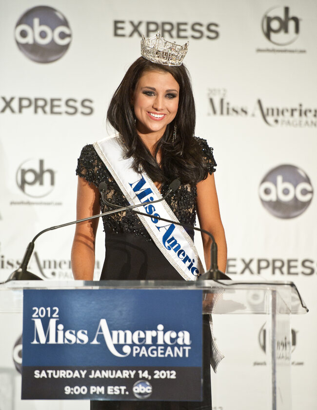 Miss America 2012 Laura Kaeppeler 