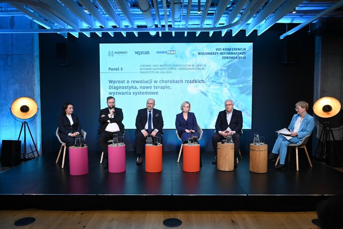 Panel „Wprost o rewolucji w chorobach rzadkich. Diagnostyka, nowe terapie, wyzwania systemowe”