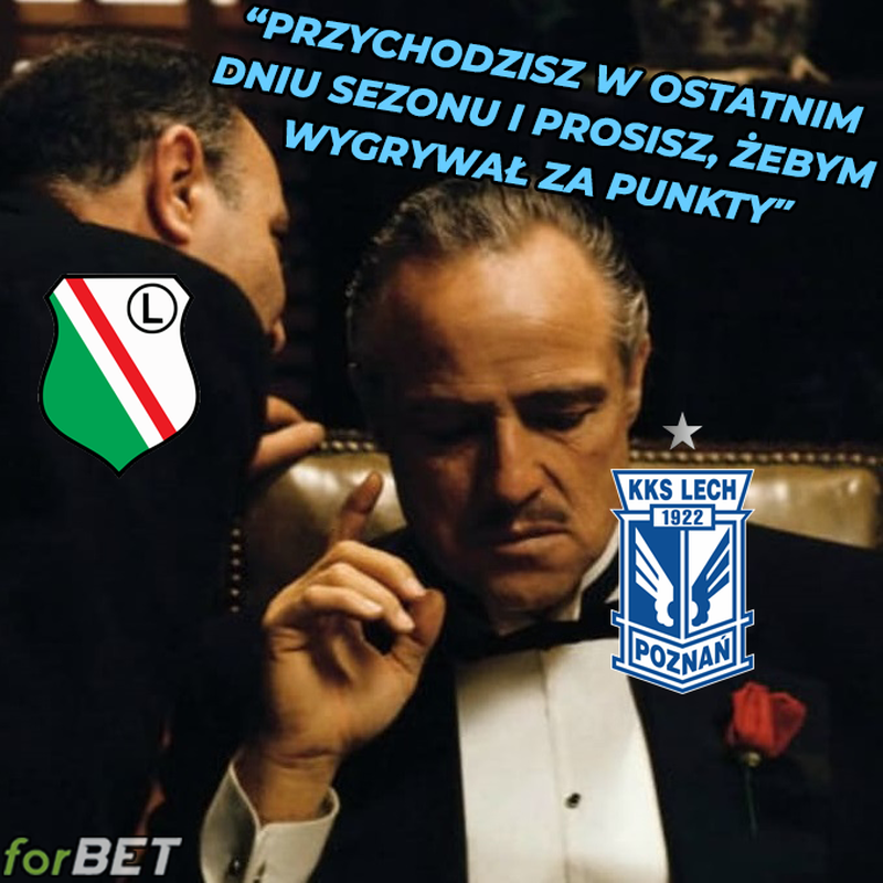 Legia liczyła na wygraną Lecha 