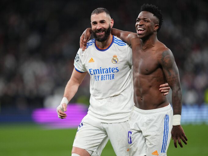 Karim Benzema i Vinicius Junior