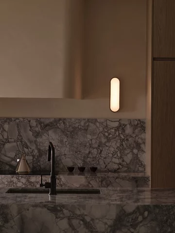 Minimalistyczny dom dla młodej rodziny, projekt LN Studio 