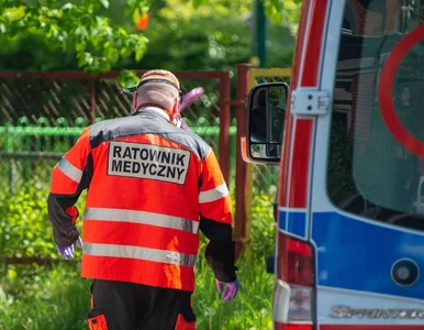 Miniatura: Grzybiarze zastawili wjazd. Karetka nie...