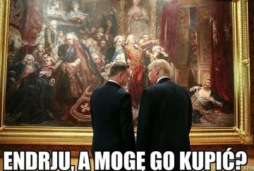Donald Trump w Polsce. [MEMY] 