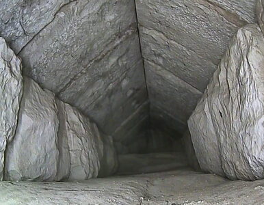 Miniatura: Tajemniczy korytarz w Piramidzie Cheopsa....