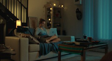 Kadr z&nbsp;filmu &bdquo;Nieznany numer&rdquo;