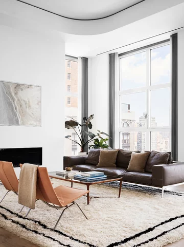 Penthouse w Nowym Jorku, projekt Søren Rose Studio Dinesen, Nowy Jork