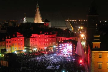 Plac Zamkowy; koncert Solidarni z Białorusią 2009