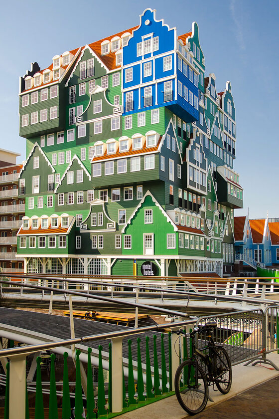 Hotel "Zaan Inn", Holandia  (fot. http://www.boredpanda.com)