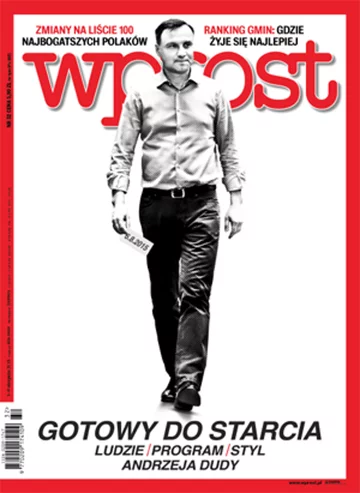 Okładka tygodnika Wprost nr 32/2015 (1691)