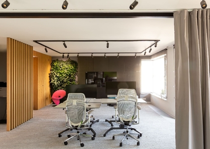 Miniatura: Biuro biophilic design, projekt SAAN