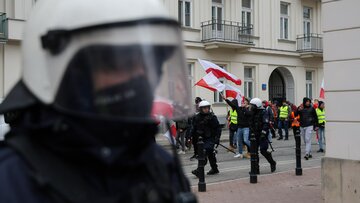Protest rolnik&oacute;w w Warszawie