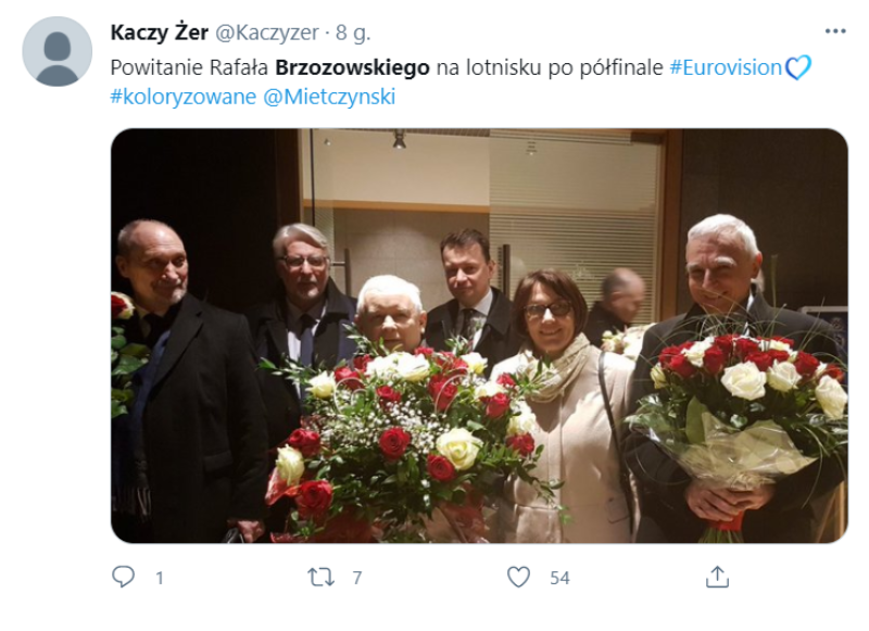 Mem po występie Rafała Brzozowskiego w półfinałach Eurowizji 