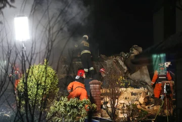 Wybuch gazu w Szczyrku. Akcja ratownicza 