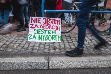 "Nie jestem za aborcją, jestem za wyborem" 