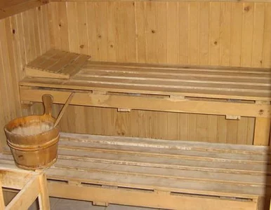 Miniatura: Mecz? Nago i w saunie