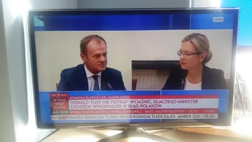 Paski informacyjne w TVP Info 