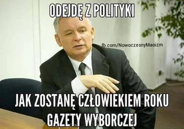 Prezes TK z tytułem „Człowieka Wolności” tygodnika „Sieci” - mem 