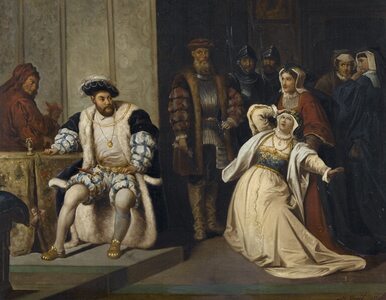 Miniatura: Pierwsza żona Henryka VIII kilkukrotnie...